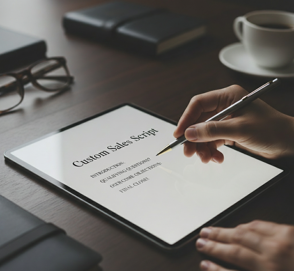 5. CUSTOM SALES SCRIPT for Your Business.